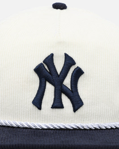 New Era New York Yankees '2-Tone Corduroy' Golfer Snapback Chrome/Navy