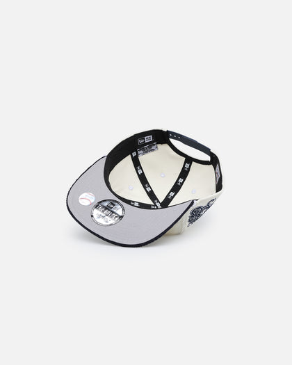 New Era New York Yankees '2-Tone Corduroy' Golfer Snapback Chrome/Navy