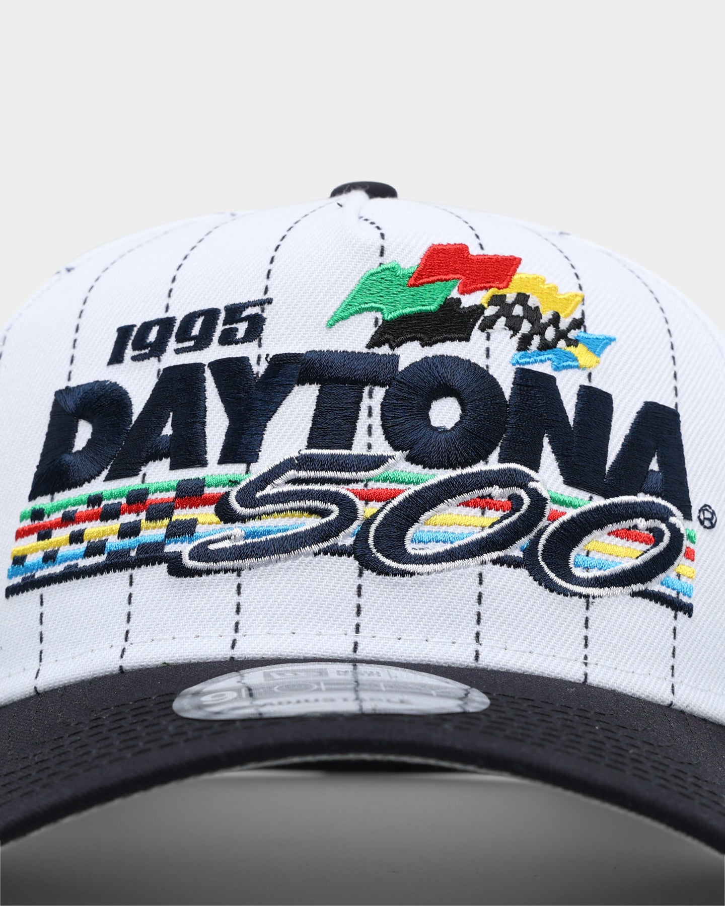 New Era 1995 'Daytona 500' 9FORTY A-Frame Snapback Navy Pinstripe New Era 1995 'Daytona 500' 9FORTY A-Frame Snapback Navy Pinstripe