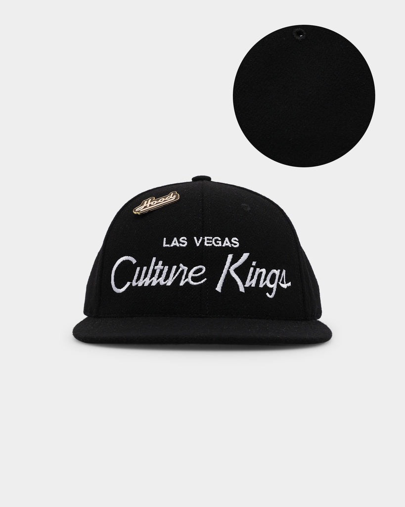 CULTURE KINGS スナップバックキャップ 黒 Culture Kings Script Snapback Black/White | Culture Kings US