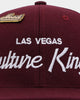 Hood X Culture Kings Las Vegas Collab Original Snapback Maroon