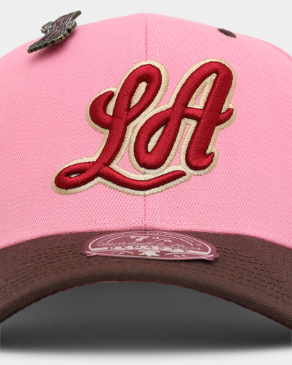 Mitchell & Ness Los Angeles Lakers 'Bacon Sugar' Fitted Pink
