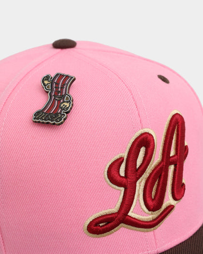 Mitchell & Ness Los Angeles Lakers 'Bacon Sugar' Fitted Pink