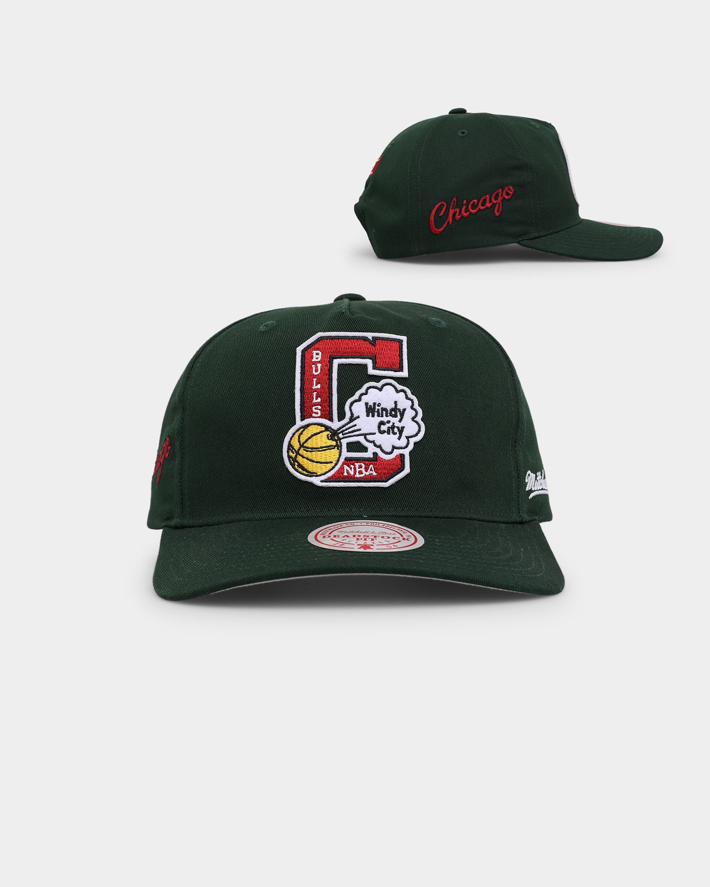 Mitchell & Ness Chicago Bulls Letterman Deadstock Snapback