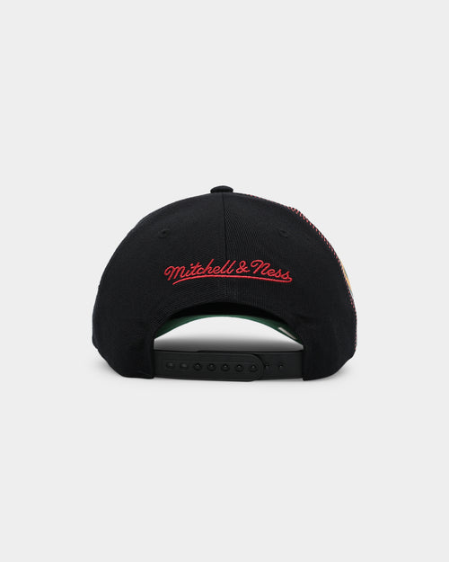 Mitchell & Ness Seattle Supersonics Side Swipe OG Snapback Black/Red