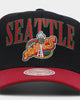Mitchell & Ness Seattle Supersonics Side Swipe OG Snapback Black/Red