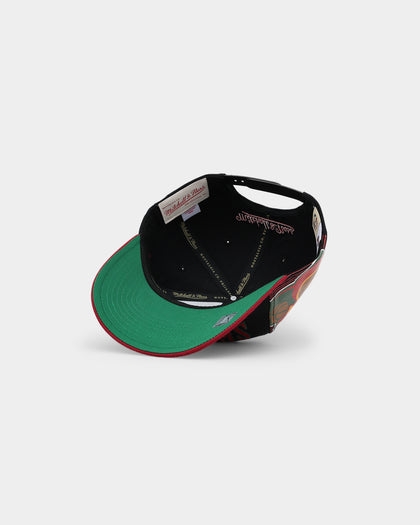 Mitchell & Ness Seattle Supersonics Side Swipe OG Snapback Black/Red