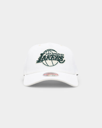 Mitchell & Ness Los Angeles Lakers 'State Of Mind' Snapback Vintage White