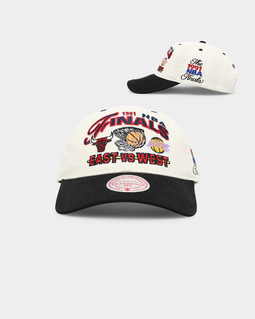 Mitchell & Ness 1991 NBA Finals Crown Cap, OFF WHITE