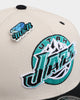 Mitchell & Ness Utah Jazz 'Diamond' Fitted Bone/Black