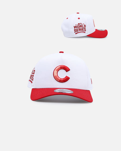 New Era Chicago Cubs 'Satin Blaze' 9FORTY A-Frame Snapback White/Scarlet