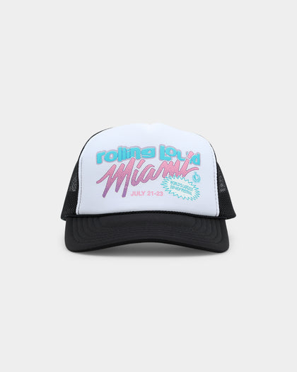 Rolling Loud Miami '23 Trucker Snapback Black/White