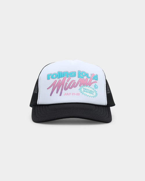 Rolling Loud Miami '23 Trucker Snapback Black/White