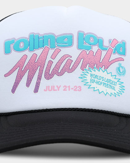 Rolling Loud Miami '23 Trucker Snapback Black/White