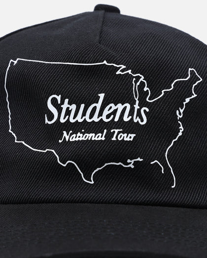 Students Golf National Tour Cap (1 Panel) Black