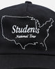 Students Golf National Tour Cap (1 Panel) Black
