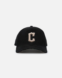 New Era Cleveland Guardians 9FORTY A-Frame Snapback Black/Plaid