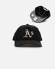 New Era Oakland Athletics 9FORTY A-Frame Snapback Black/Plaid