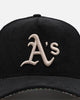 New Era Oakland Athletics 9FORTY A-Frame Snapback Black/Plaid