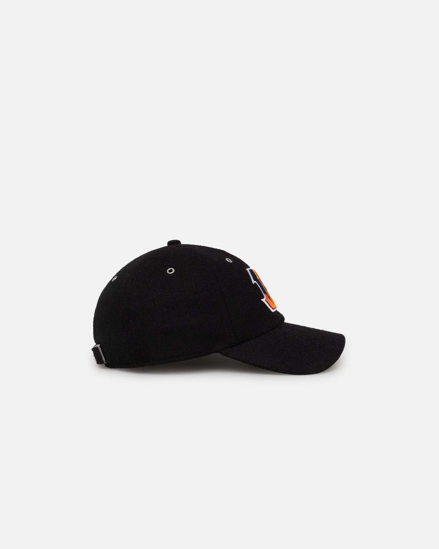 47 Brand Cincinnati Bengals Wooly Clean Up Strapback Black