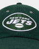47 Brand New York Jets Wooly '47 Clean Up Strapback Dark Green