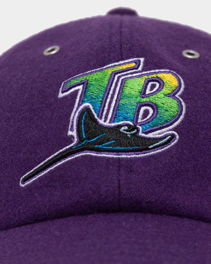 47 Brand Tampa Bay Rays Wooly '47 Clean Up Strapback Purple