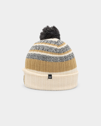 47 Brand Vegas Golden Knights Breakaway Cuff Knit Natural Tan