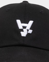The Anti Order A1 Distressed 6 Panel Strapback Black