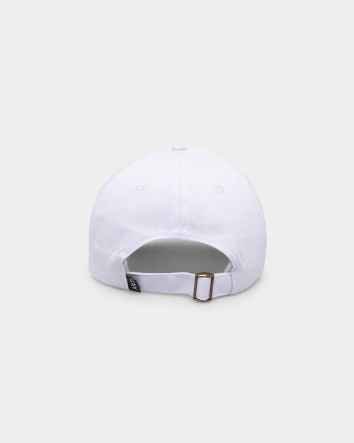 The Anti Order A1 Distressed 6 Panel Strapback White