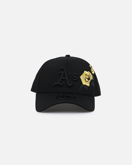New Era Oakland Athletics 'Gold Rose' 9FORTY A-Frame Snapback Black/Gold