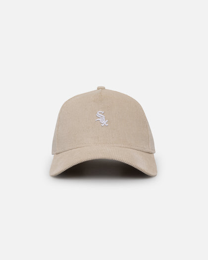New Era Chicago White Sox 'Micro Cord Cream' 9FORTY A-Frame Snapback Cream/White