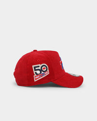 New Era Buffalo Bills 'NFL Season' Corduroy 9FORTY A-Frame Snapback Red/OTC