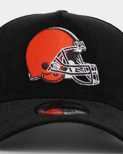 New Era Cleveland Browns 'NFL Season Kick Off' Corduroy 9FORTY A-Frame Snapback Black/OTC