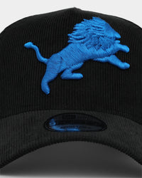 New Era Detroit Lions 'NFL Season' Corduroy 9FORTY A-Frame Snapback Black/OTC