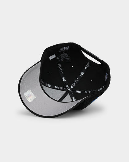 New Era Detroit Lions 'NFL Season' Corduroy 9FORTY A-Frame Snapback Black/OTC