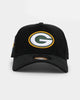 New Era Green Bay Packers 'NFL Season' Corduroy 9FORTY A-Frame Snapback Black/OTC