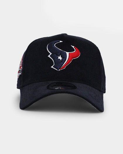 New Era Houston Texans 'NFL Season' Corduroy 9FORTY A-Frame Snapback Navy/OTC