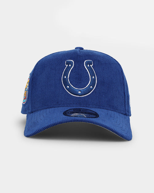 New Era Indianapolis Colts 'NFL Season' Corduroy 9FORTY A-Frame Snapback Blue/OTC