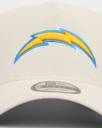 New Era Los Angeles Chargers 'NFL Season' Corduroy 9FORTY A-Frame Snapback Chrome/OTC