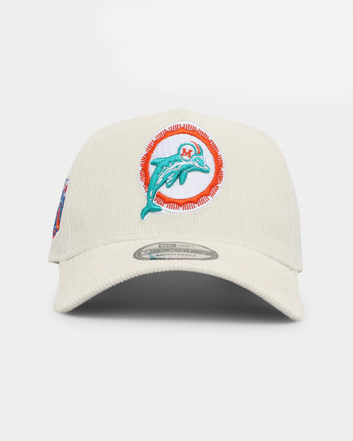 New Era Miami Dolphins 'NFL Season' Corduroy 9FORTY A-Frame Snapback Chrome/OTC
