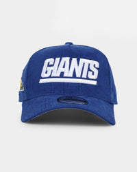 New Era New York Giants 'NFL Season' Corduroy 9FORTY A-Frame Snapback Blue/OTC