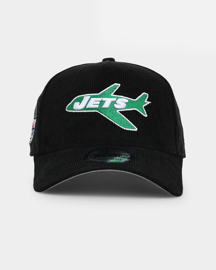 New Era New York Jets 'NFL Season' Corduroy 9FORTY A-Frame Snapback Black/OTC