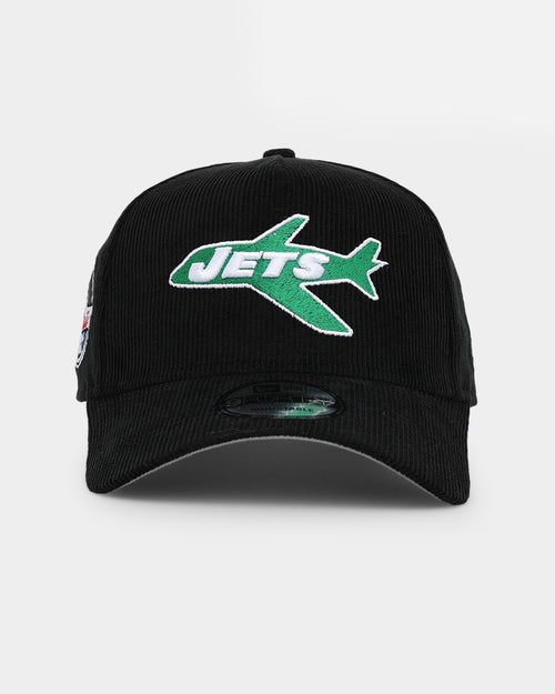 New Era New York Jets 'NFL Season' Corduroy 9FORTY A-Frame Snapback Black/OTC