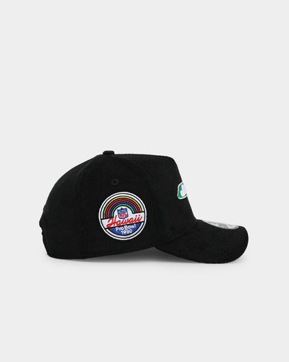 New Era New York Jets 'NFL Season' Corduroy 9FORTY A-Frame Snapback Black/OTC