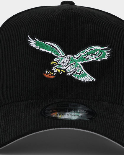 New Era Philadelphia Eagles 'NFL Season' Corduroy 9FORTY A-Frame Snapback Black/OTC