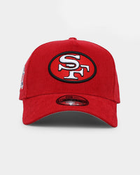 New Era San Francisco 49ers  'NFL Season' Corduroy 9FORTY A-Frame Snapback Red/OTC
