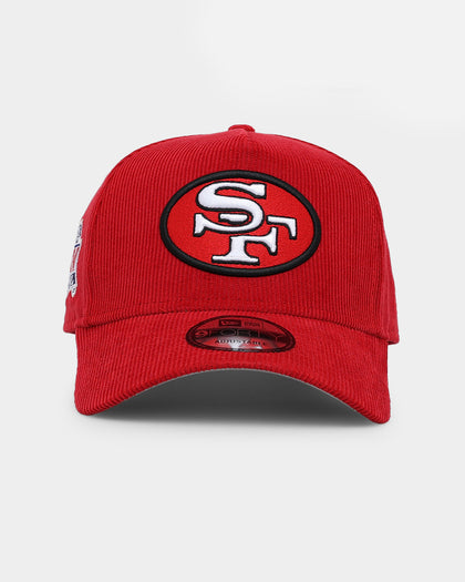 New Era San Francisco 49ers  'NFL Season' Corduroy 9FORTY A-Frame Snapback Red/OTC