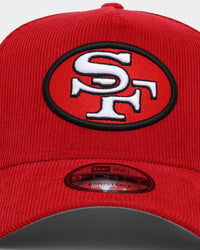 New Era San Francisco 49ers  'NFL Season' Corduroy 9FORTY A-Frame Snapback Red/OTC
