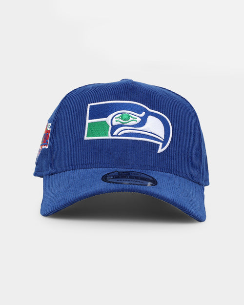 New Era Seattle Seahawks 'NFL Season' Corduroy 9FORTY A-Frame Snapback Blue/OTC