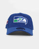 New Era Seattle Seahawks 'NFL Season' Corduroy 9FORTY A-Frame Snapback Blue/OTC
